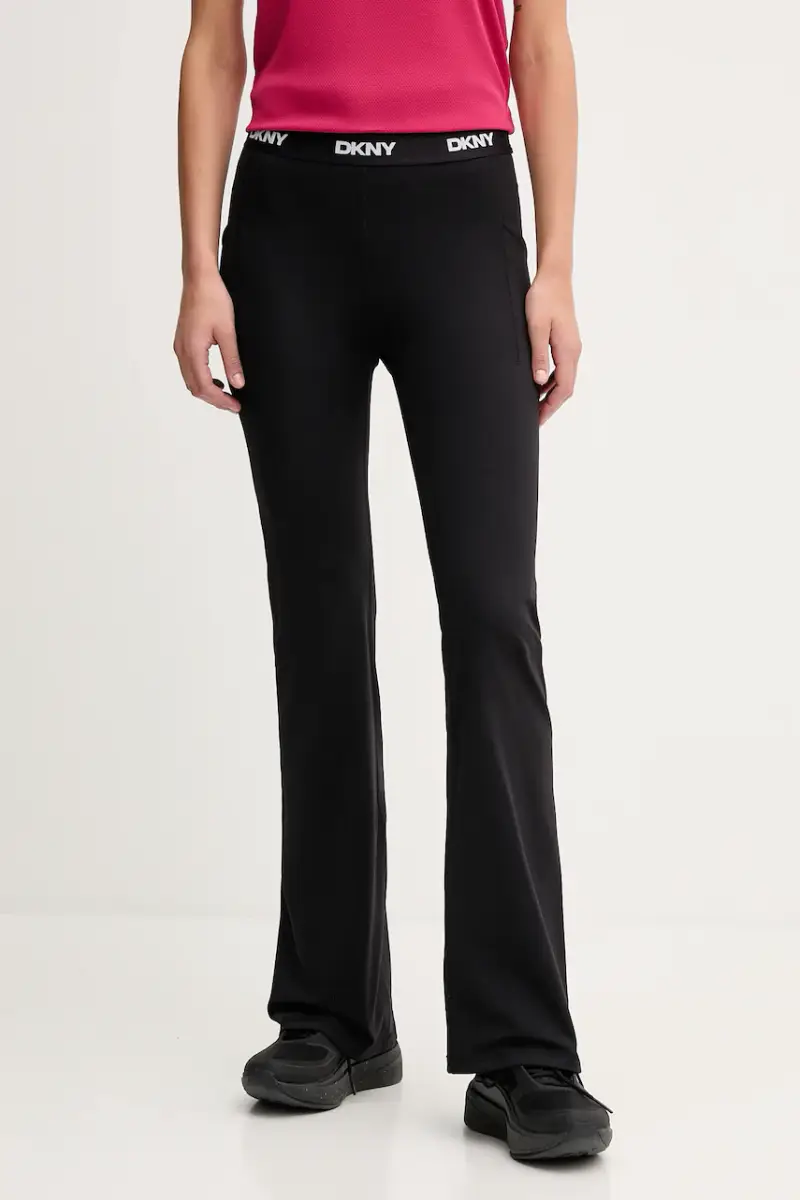 DKNY Leggings Donna Nero 3639294