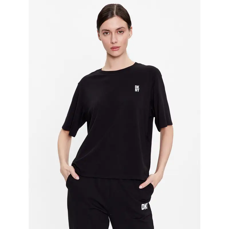 Maglietta del pigiama YI2422635 Nero Loose Fit