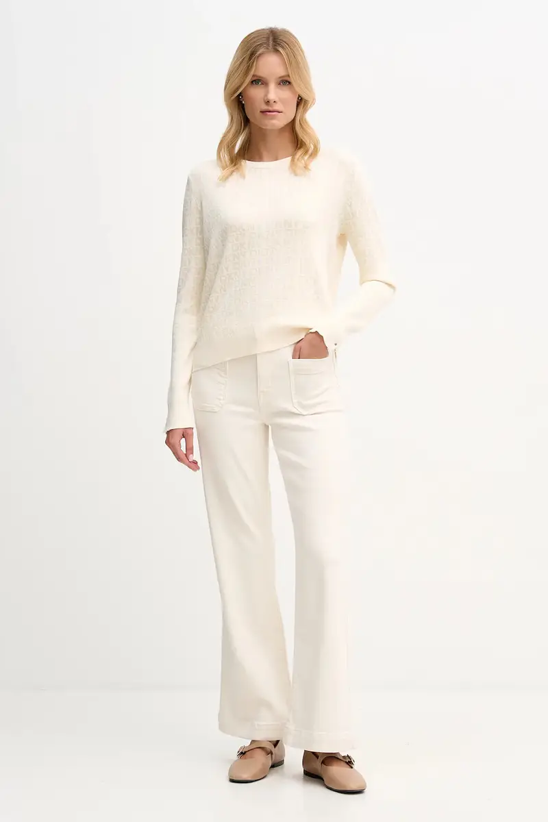 maglione Beige miniatura 2