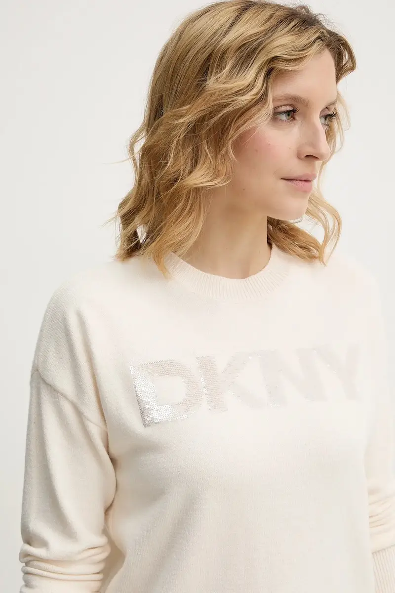 maglione Beige miniatura 4