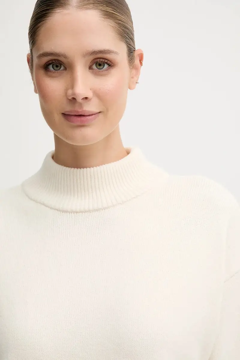 maglione donna colore beige DJ5R0889 miniatura 4