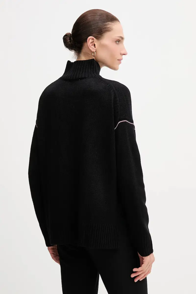 maglione donna colore nero DJ4R0386 miniatura 3