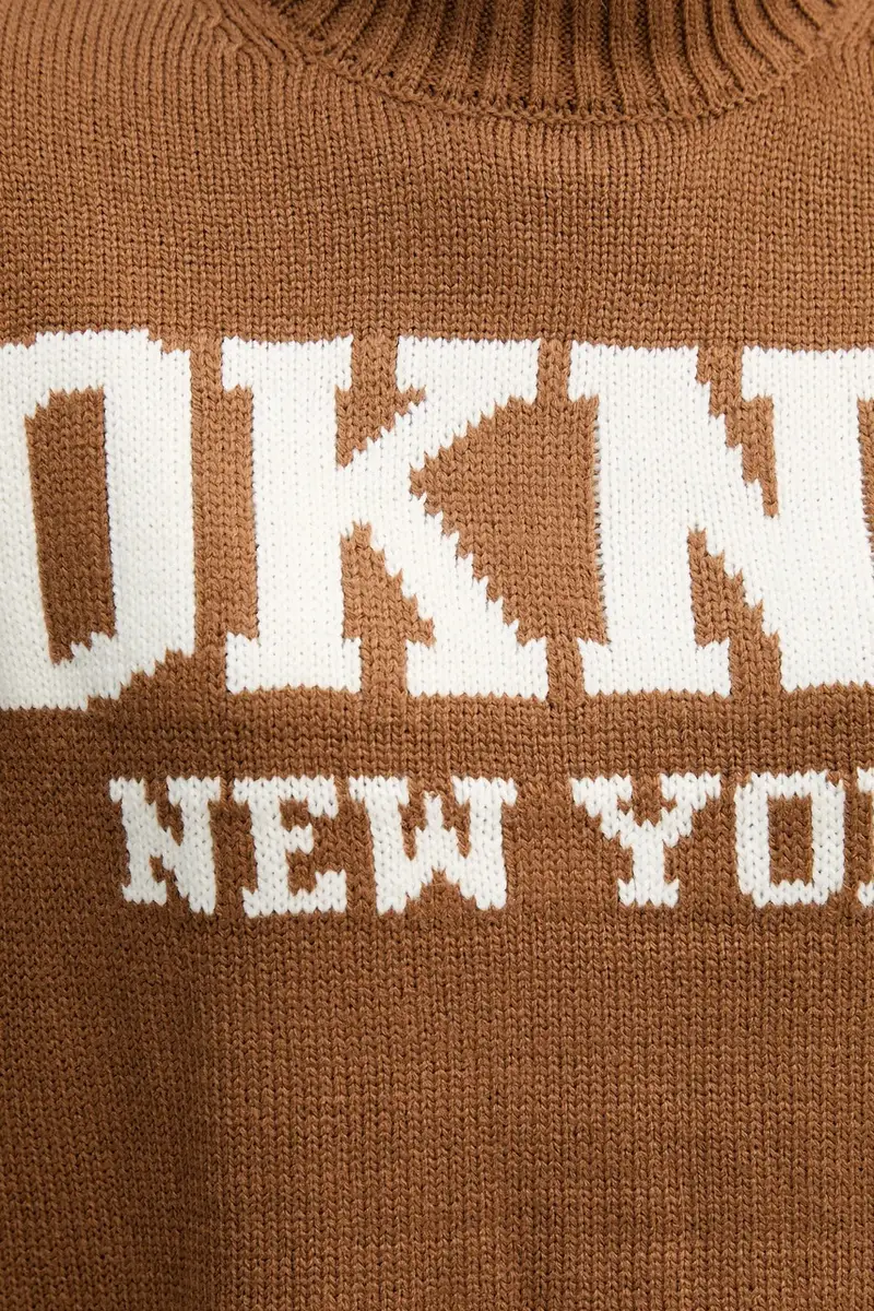 maglione donna colore nero DJ4R0386 Marrone miniatura 5