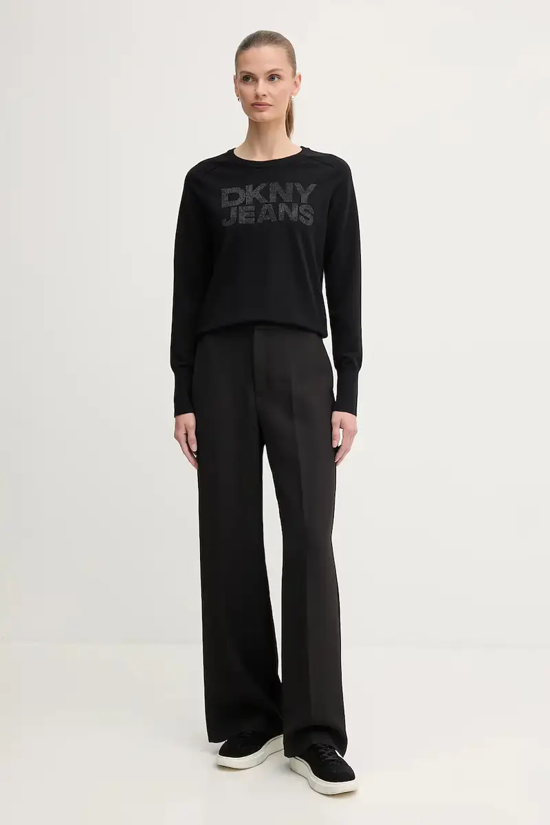 maglione donna colore nero DJ4R0454 miniatura 2