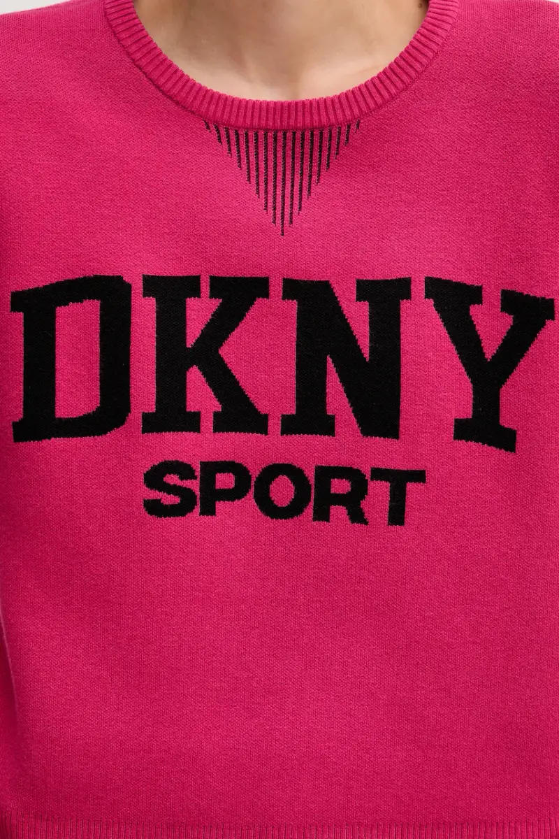 maglione donna colore rosa DP5R0749 miniatura 5