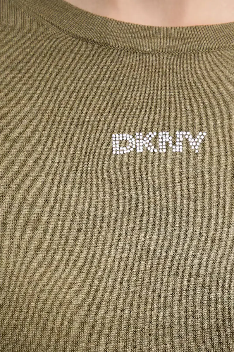 maglione donna colore verde DJ5R0743 miniatura 5