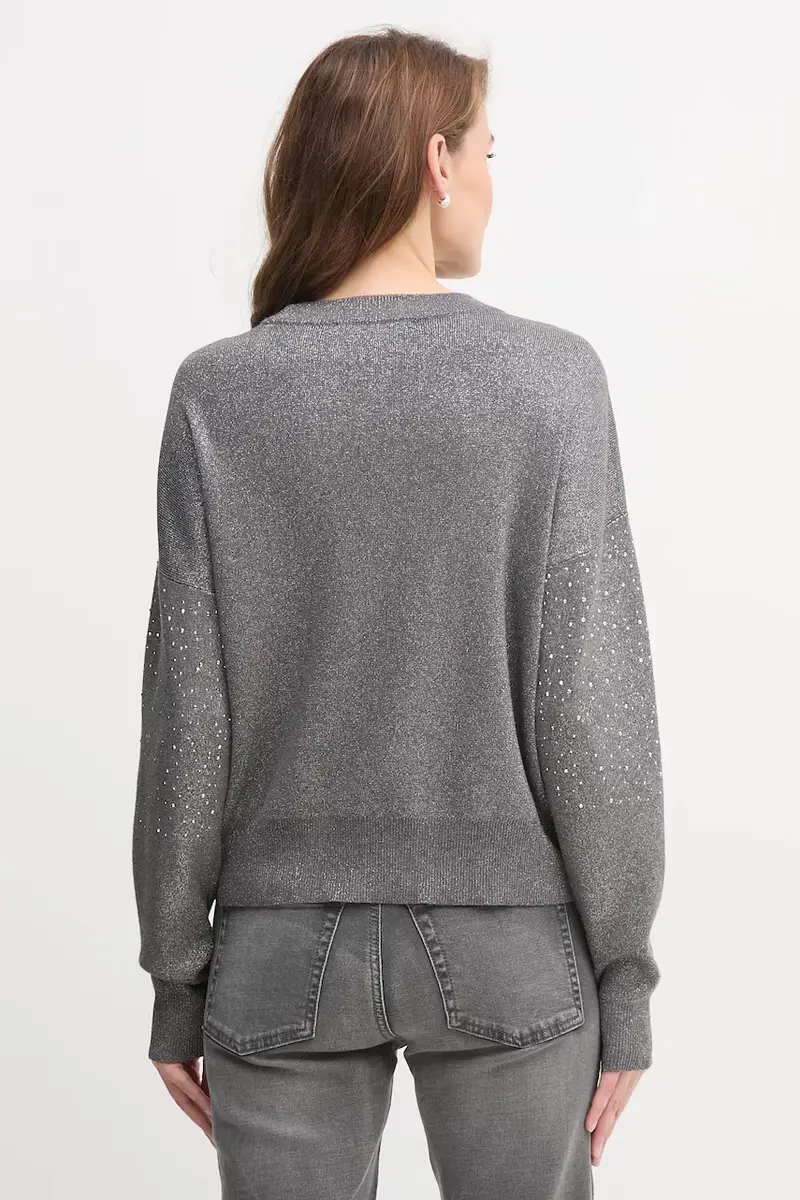 maglione SWEATERS donna colore grigio P5MSAY50 miniatura 3