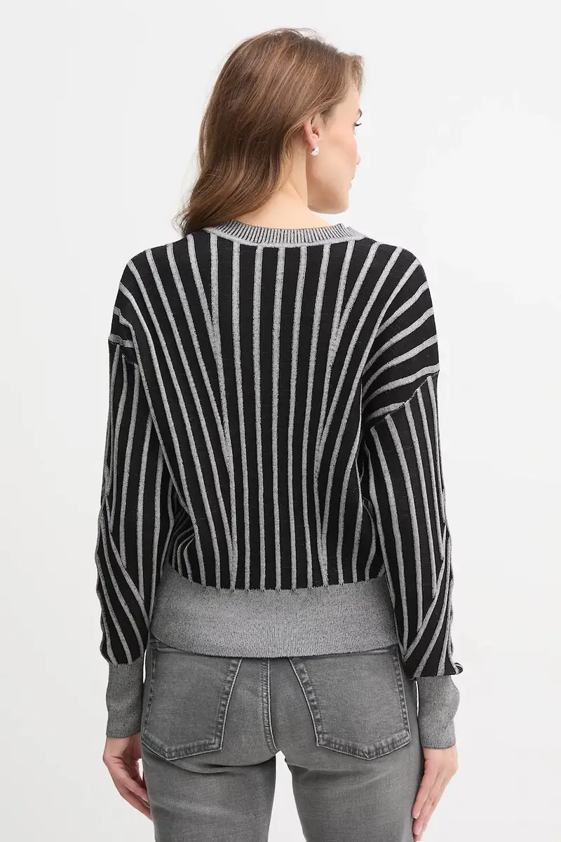 maglione SWEATERS donna colore nero P5MSDZ52 miniatura 3