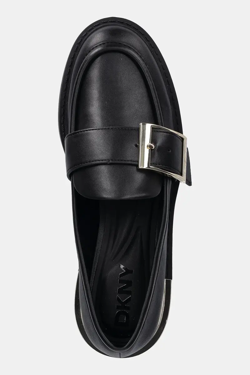 DKNY Mocassini Donna Nero 3152381 miniatura 4