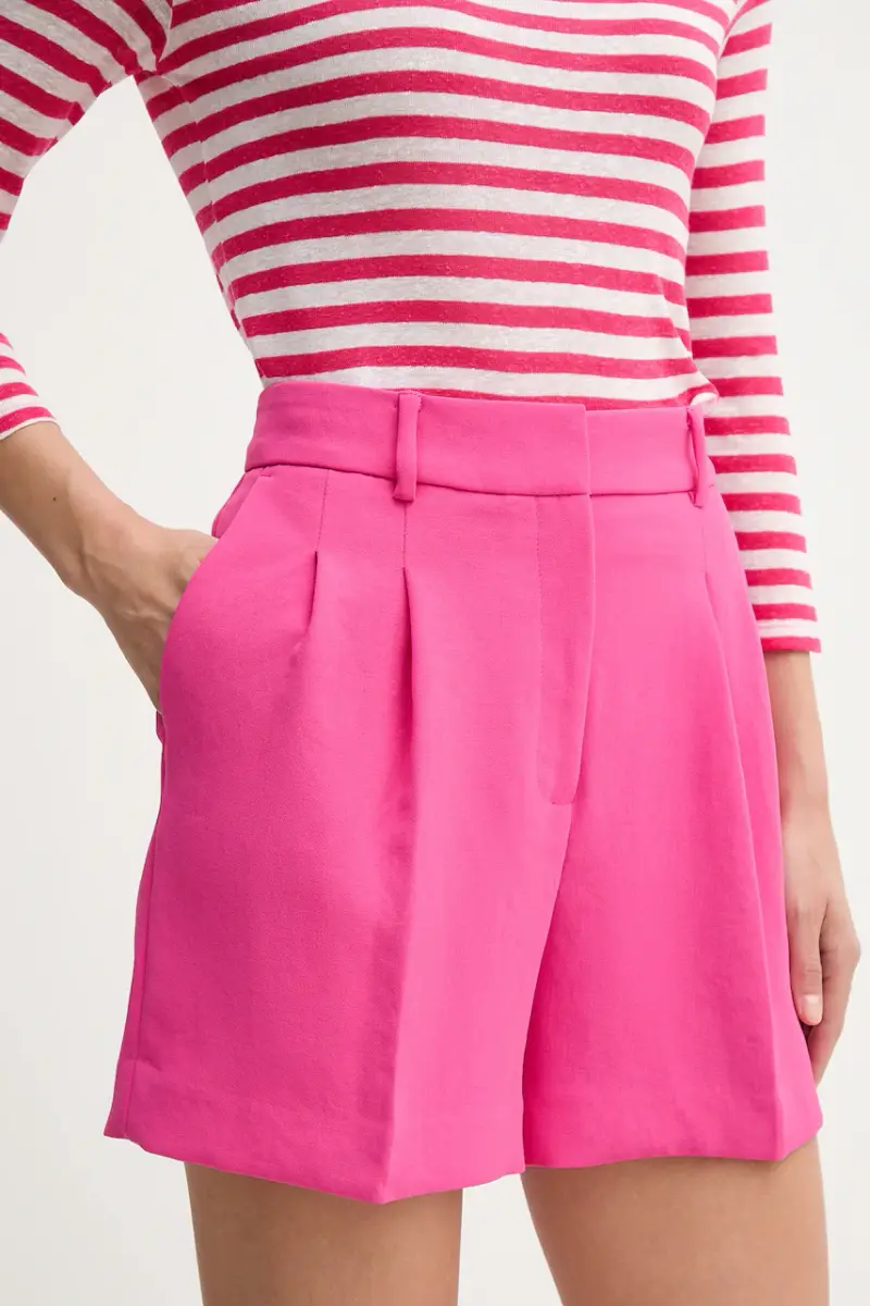 pantaloncini donna colore rosa UD5P2060 miniatura 3