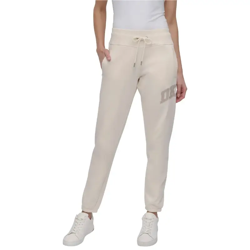 Pantaloni da jogging donna Dkny Rhinestone Logo Relaxed Fit