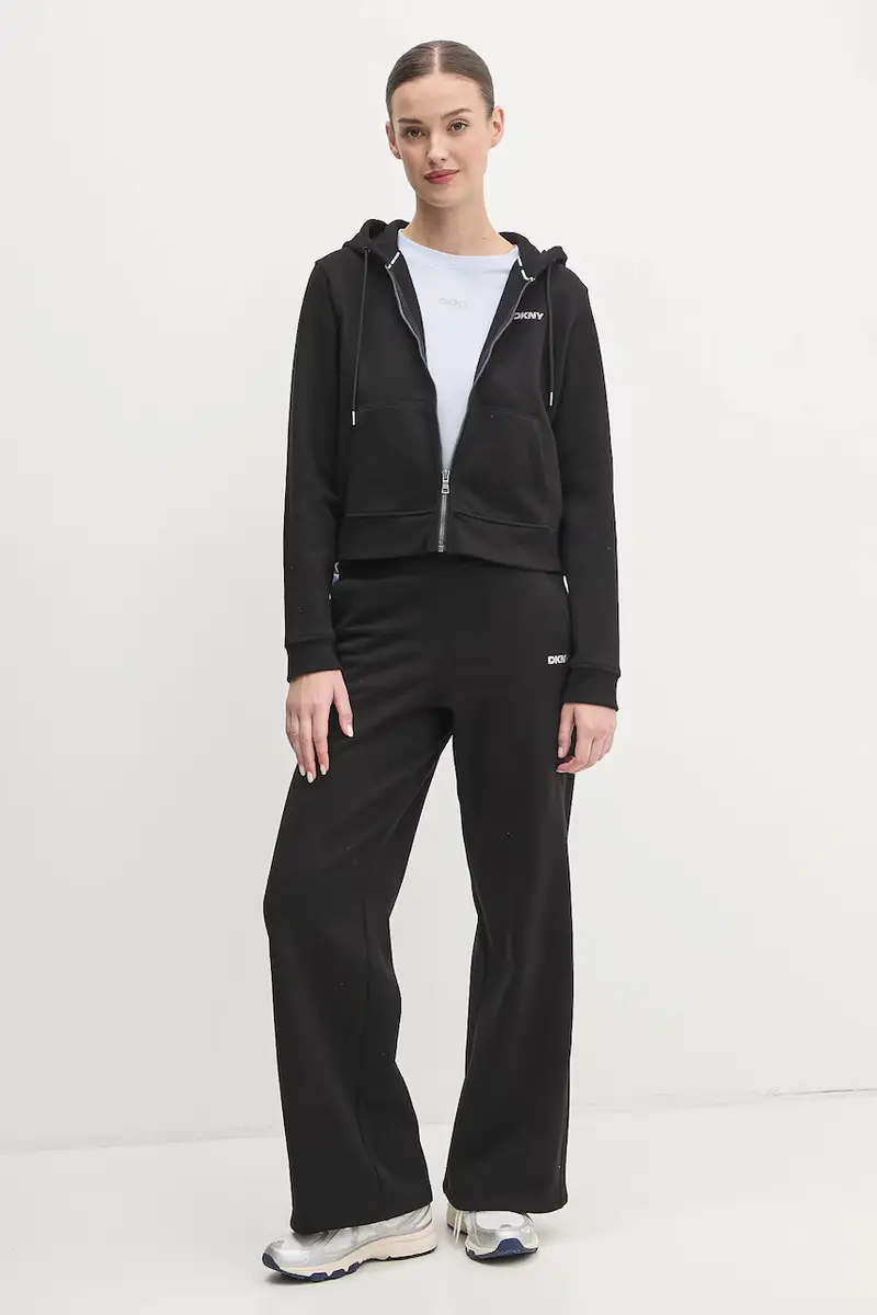 pantaloni della tuta colore nero DP5P3546 miniatura 2