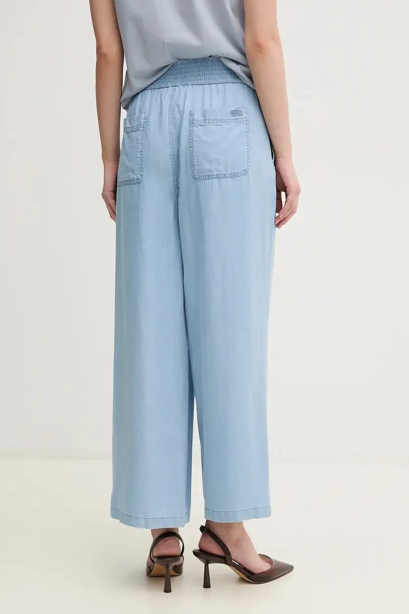 pantaloni donna colore blu DJ4P3006 miniatura 3