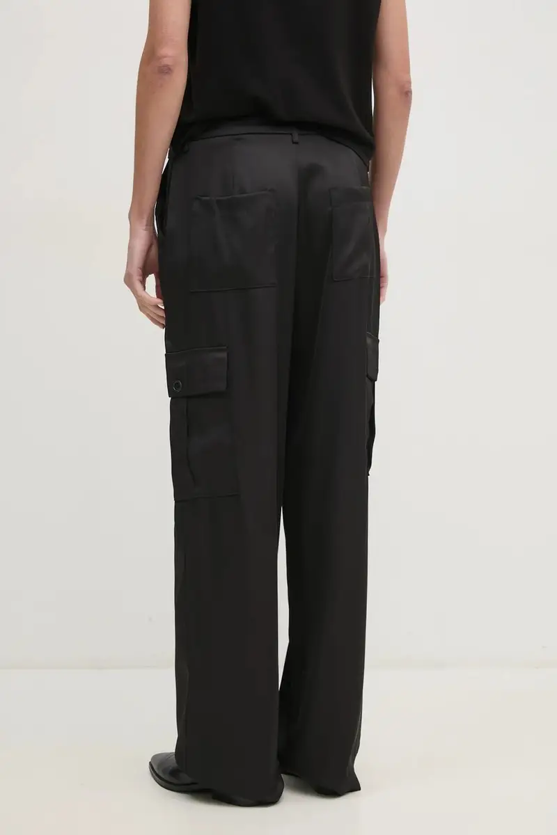 pantaloni donna colore nero DJ4P3011 miniatura 3
