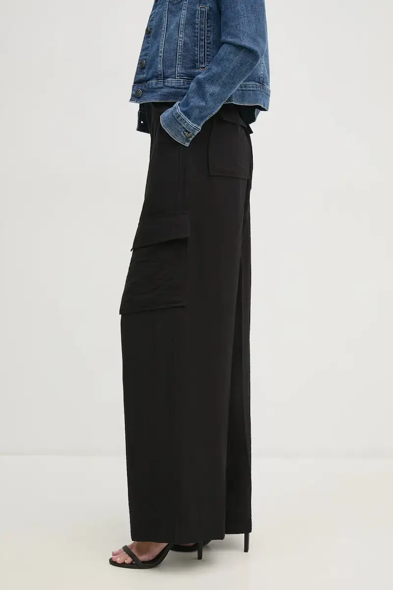 pantaloni donna colore nero P44KUV31