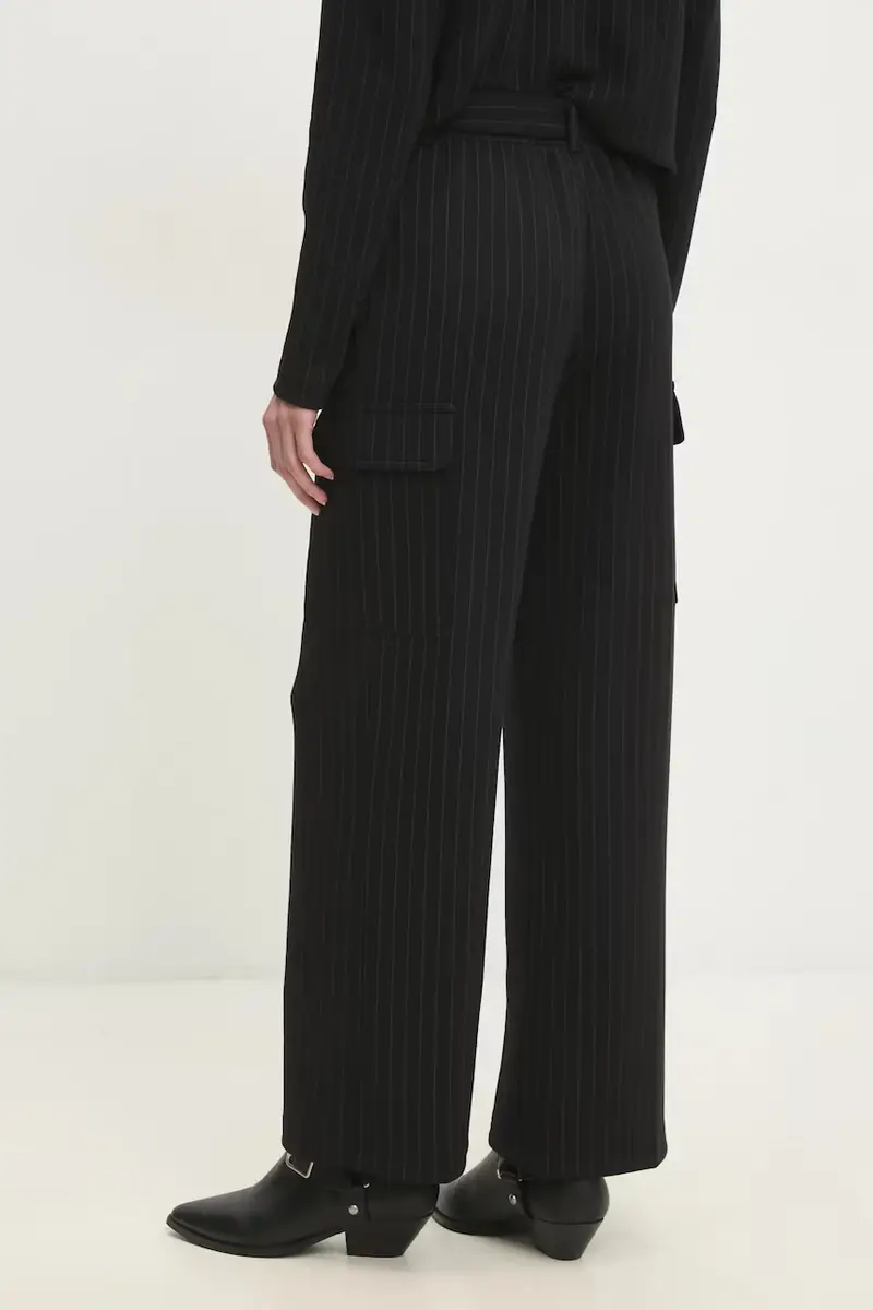 pantaloni donna colore nero P4KF6ZNA miniatura 3