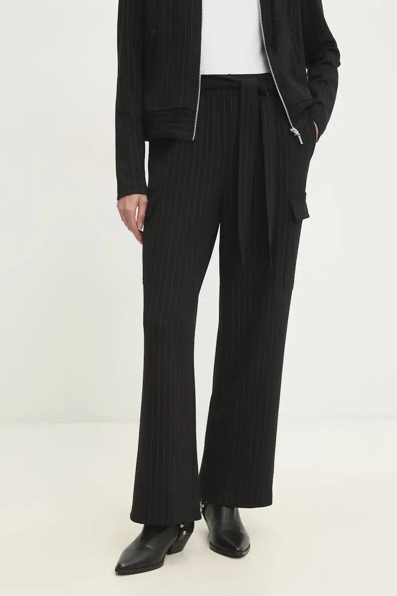 pantaloni donna colore nero P4KF6ZNA miniatura 4