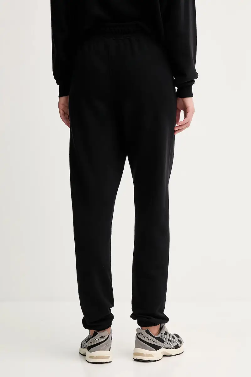 pantaloni tuta di cotone donna colore nero DP5P3707 miniatura 3