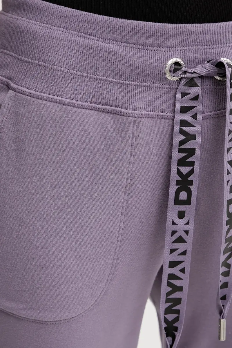 pantaloni tuta donna colore beige DP5P3496 Violetto miniatura 4