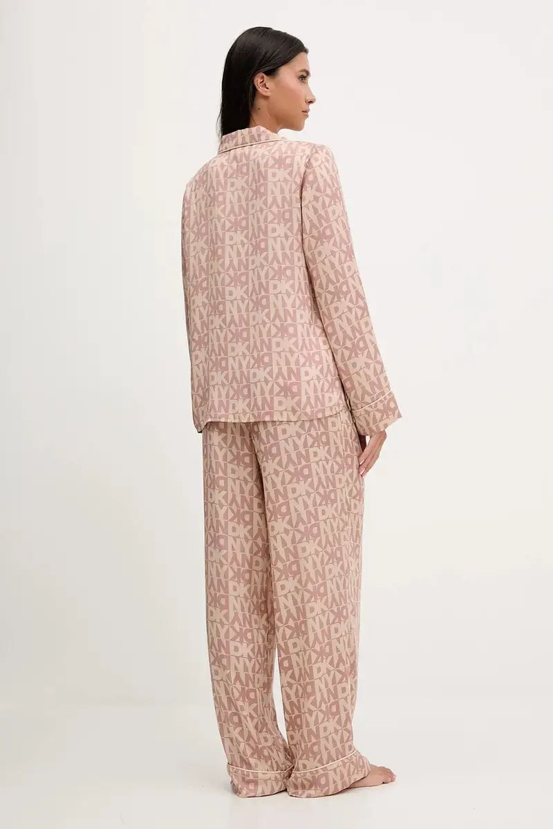 pigiama donna colore beige YI80061 miniatura 4