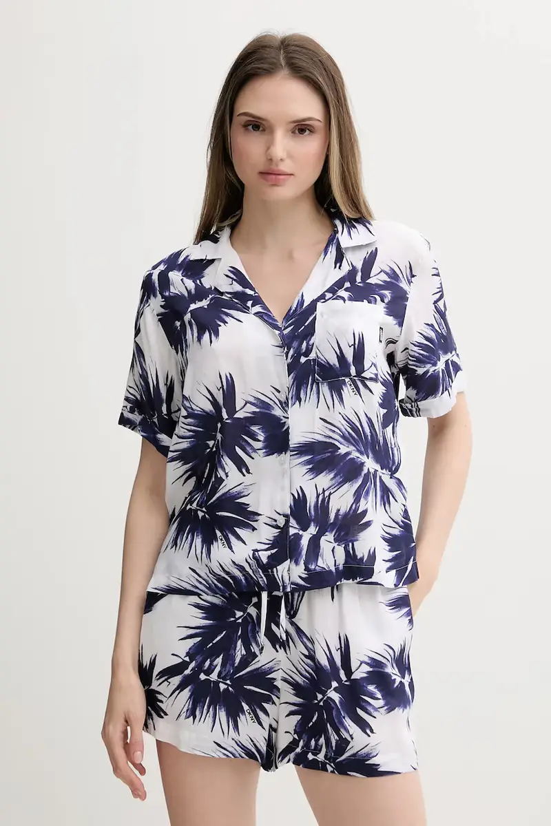 pigiama donna colore blu navy YI90052