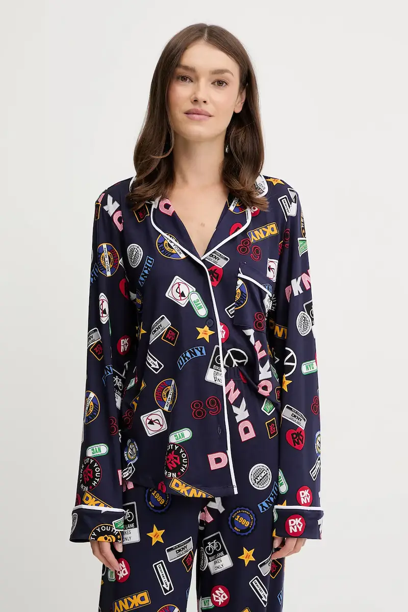 pigiama donna colore blu navy YI90076F