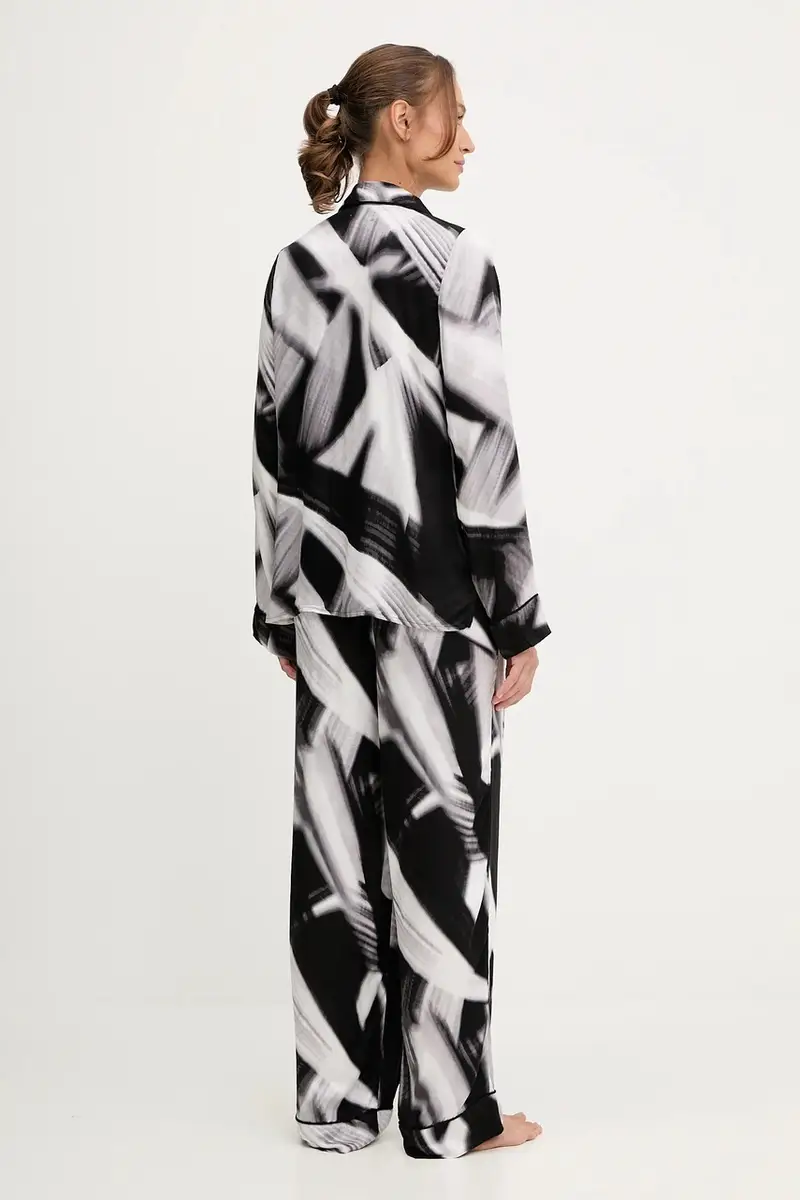 pigiama donna colore nero YI90070 miniatura 2