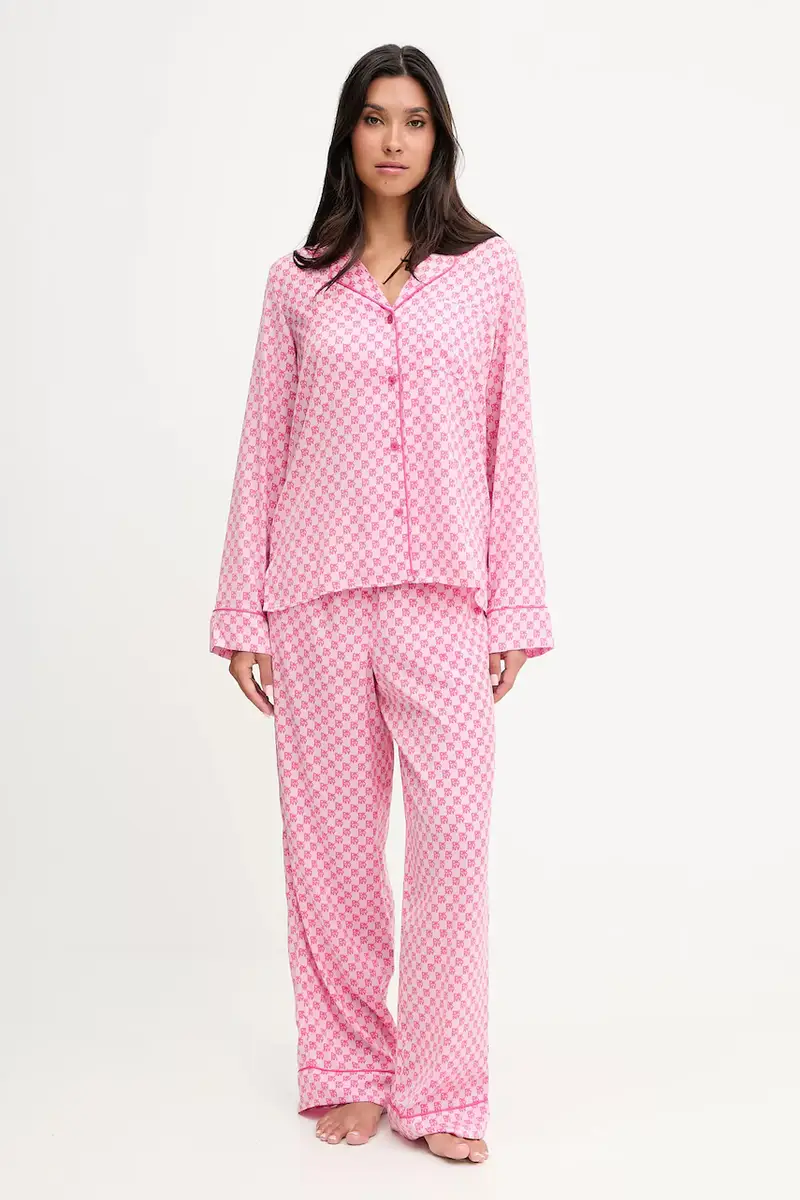 pigiama donna colore rosa YI80061