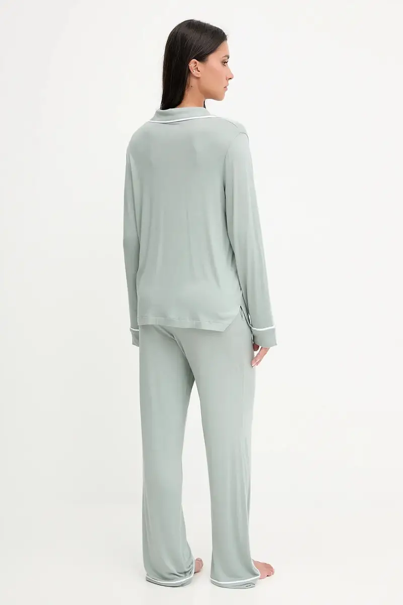 pigiama donna colore verde YI90092 miniatura 4