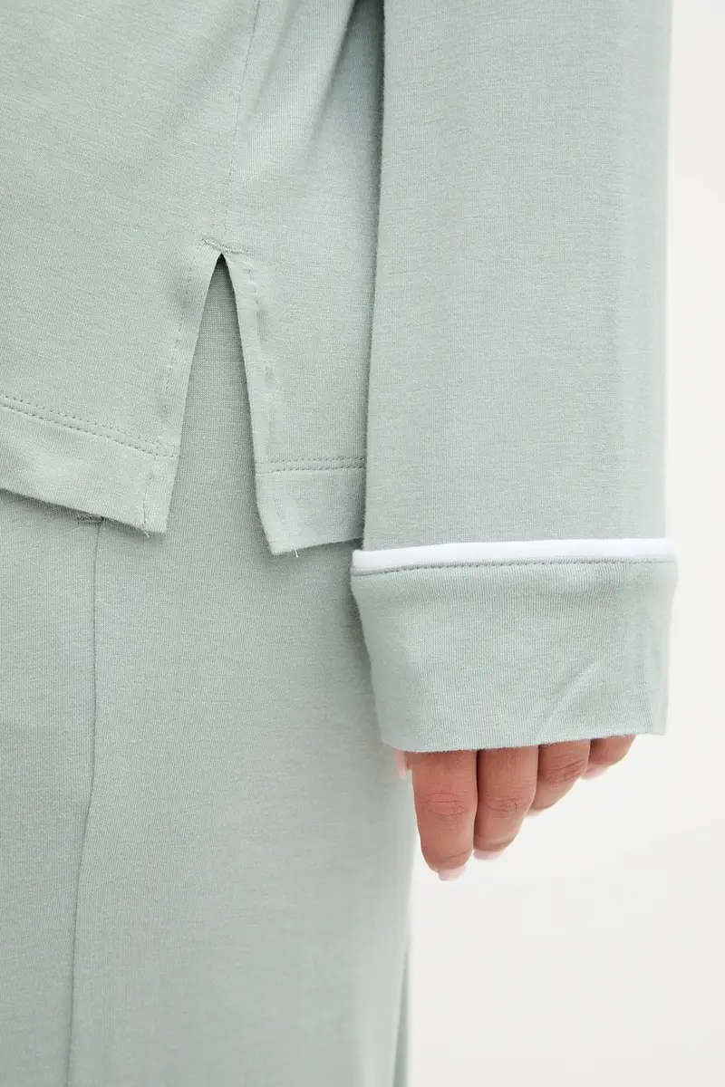 pigiama donna colore verde YI90092 miniatura 5