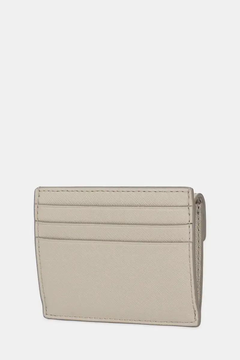 portafoglio in pelle donna colore beige R52ZKM22 miniatura 2