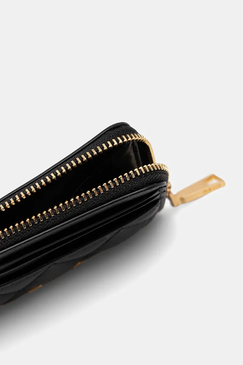 portafoglio in pelle donna colore nero R521KL12 miniatura 4