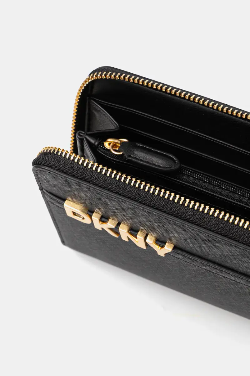 portafoglio in pelle donna colore nero R521KM28 miniatura 3