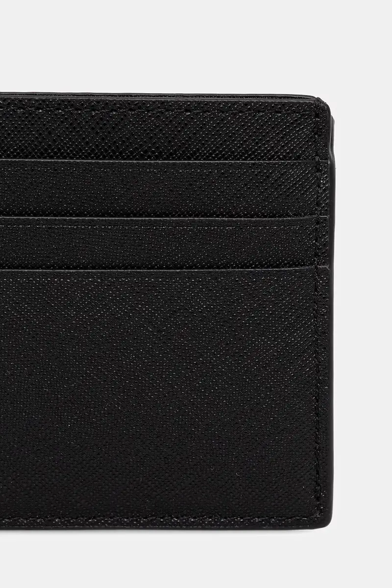 portafoglio in pelle donna colore nero R52ZKM22 miniatura 3