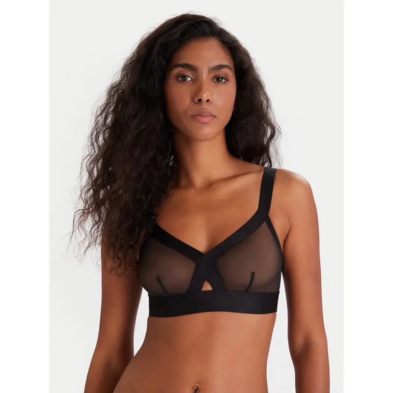 Reggiseno senza ferretto DK4084 Nero
