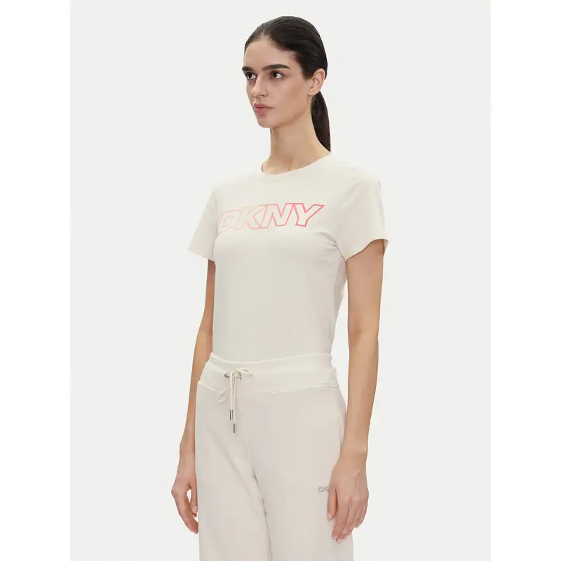 DKNY Sport T-shirt Beige 3221460