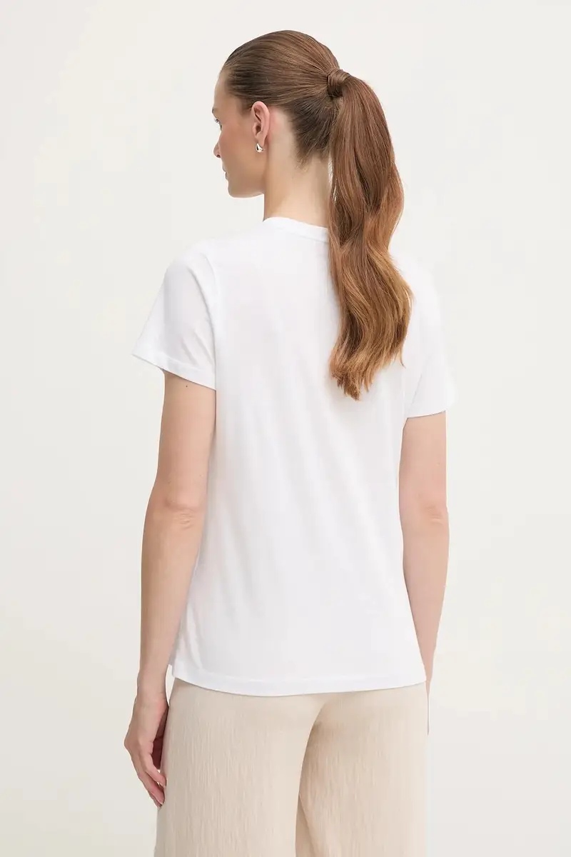 DKNY T-shirt Donna Bianco 3918598 miniatura 3