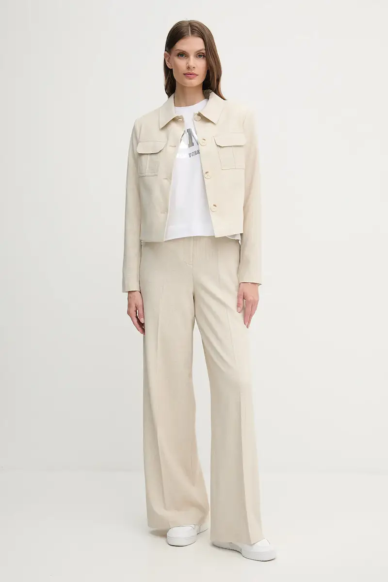 DKNY T-shirt Donna Bianco 3577650 miniatura 2