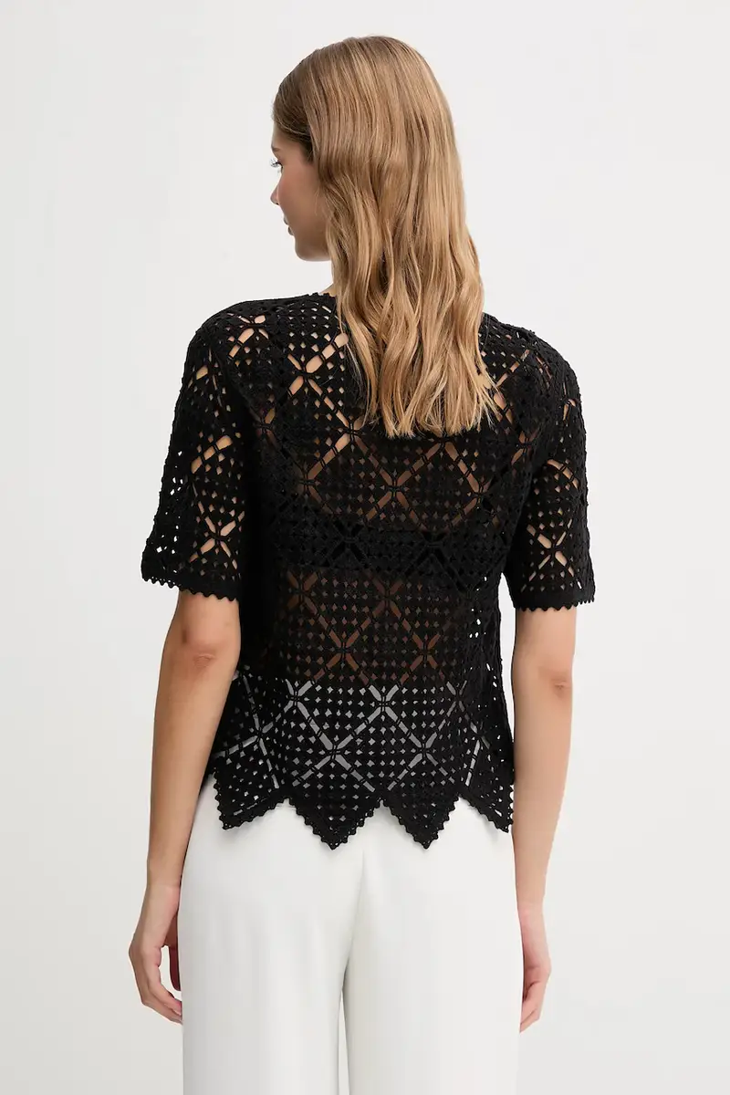 DKNY T-shirt Donna Nero 3876727 miniatura 3