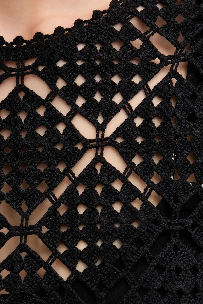 DKNY T-shirt Donna Nero 3876727 miniatura 5