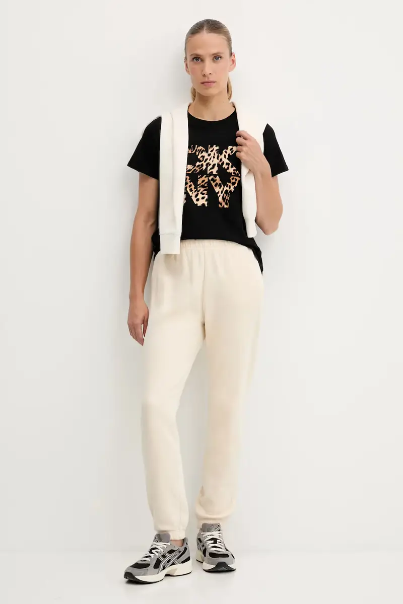 DKNY T-shirt Donna Nero 3775660 miniatura 2