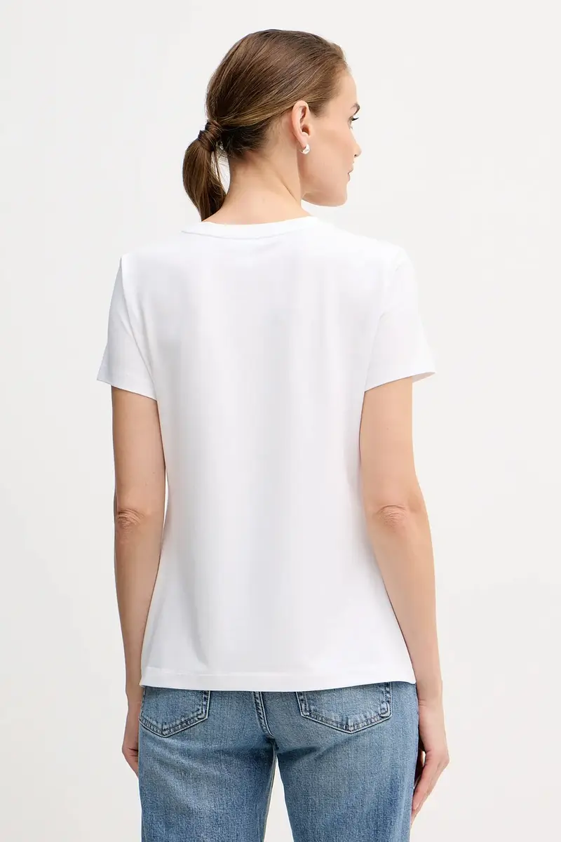 DKNY T-shirt Donna Bianco 3840747 miniatura 3