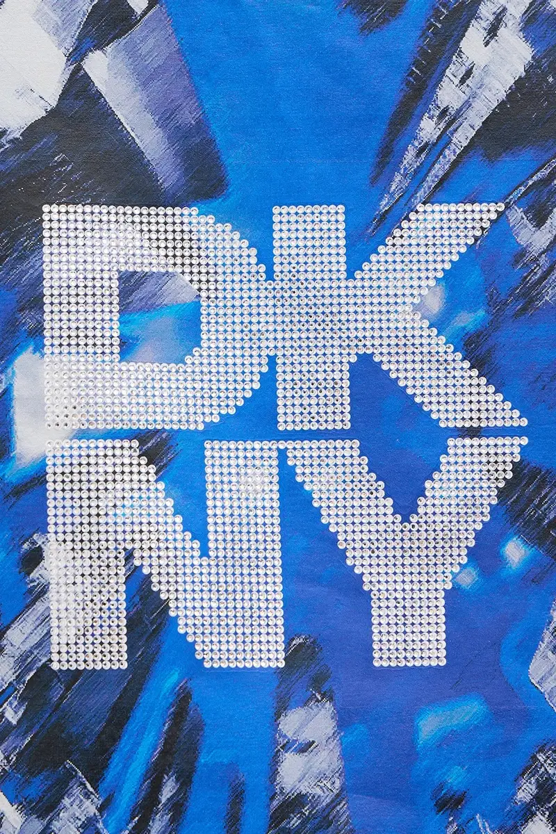 DKNY T-shirt Donna Bianco 3840747 miniatura 5