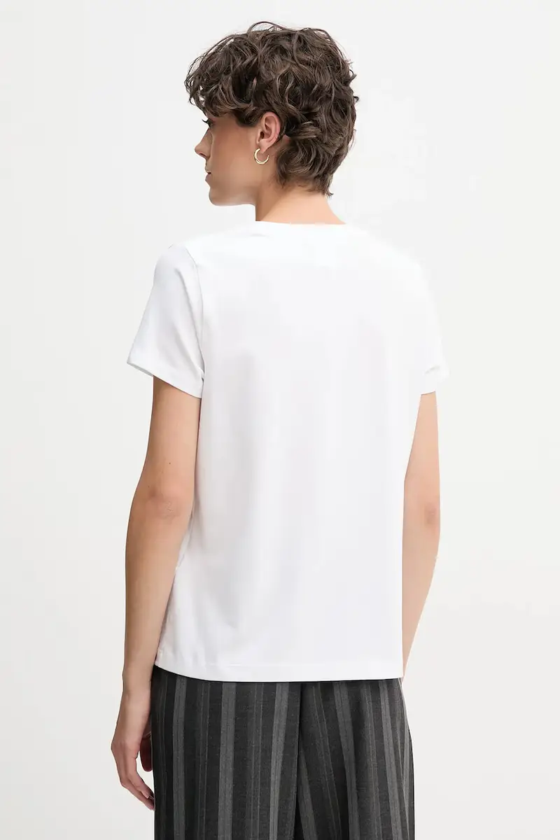 DKNY T-shirt Donna Bianco 3840732 miniatura 3