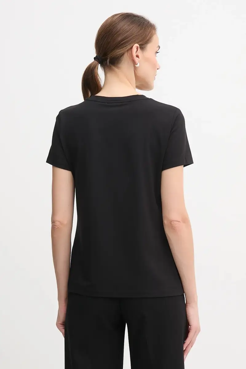 DKNY T-shirt Donna Nero 3847288 miniatura 3