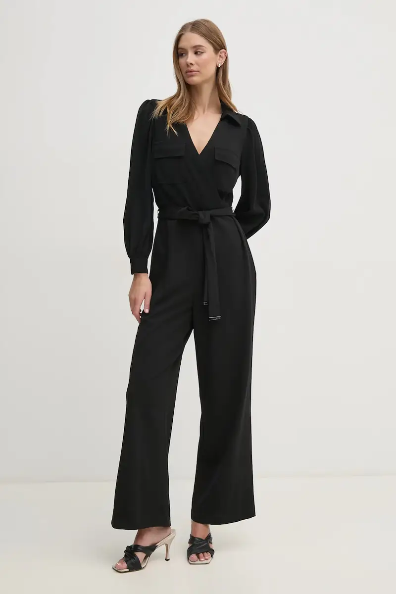 tuta elegante colore nero DD3K284A