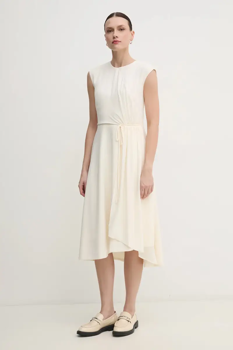 vestito colore beige DD4KC366