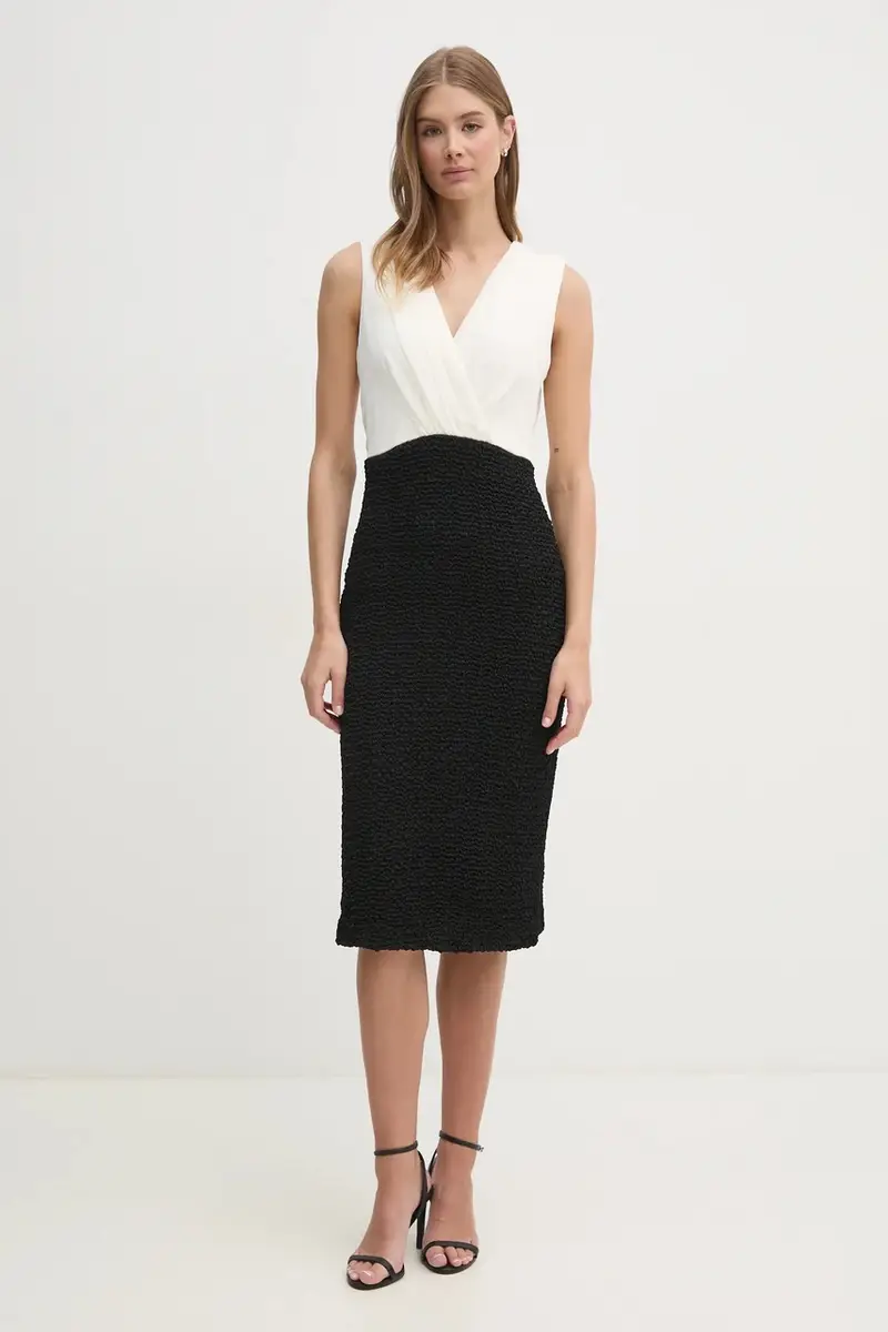 vestito colore beige DD4KWD80 miniatura 2