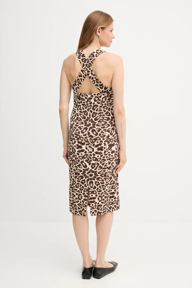 vestito colore beige DD5N1L20 miniatura 2