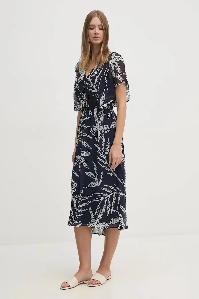 vestito colore blu navy DD4A6765